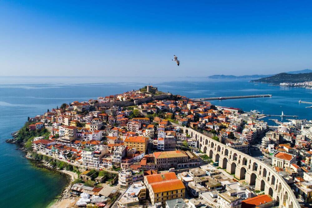 Infinity Blue Lux Suit Kavala Eksteriør billede